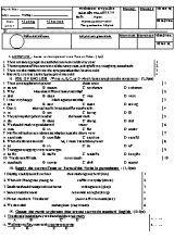 Đề kiểm tra học kì II Tiếng anh lớp 7 - Năm học 2016-2017 - Phòng GD & ĐT Quận 1
